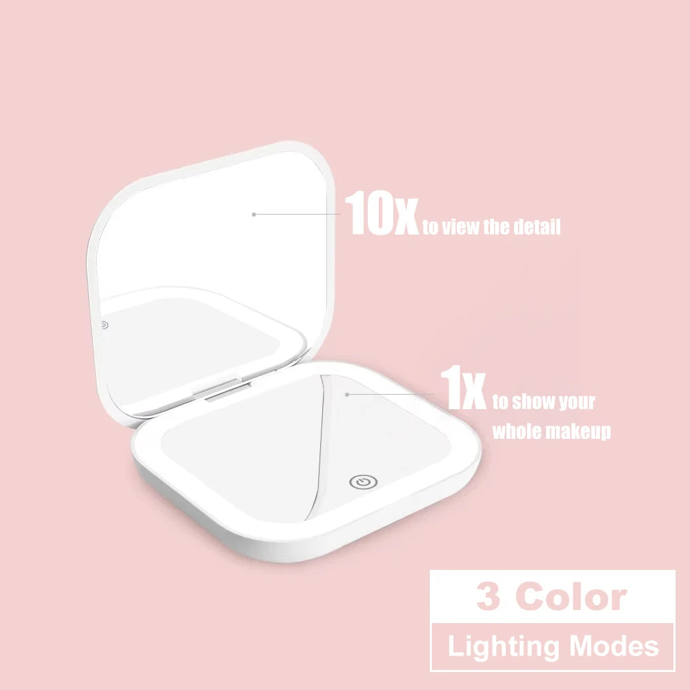 Aura Lumière Travel Mirror