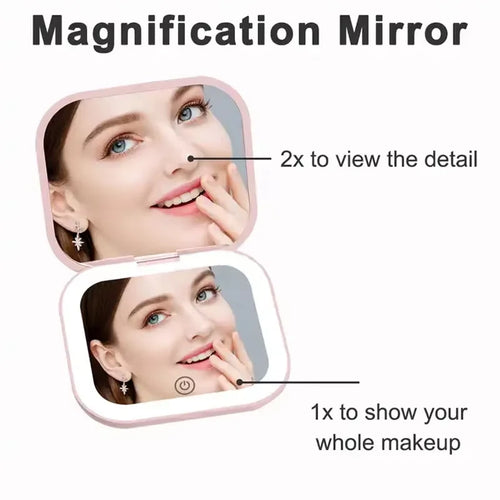 Aura Lumière Travel Mirror