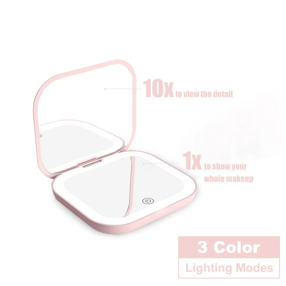 Aura Lumière Travel Mirror